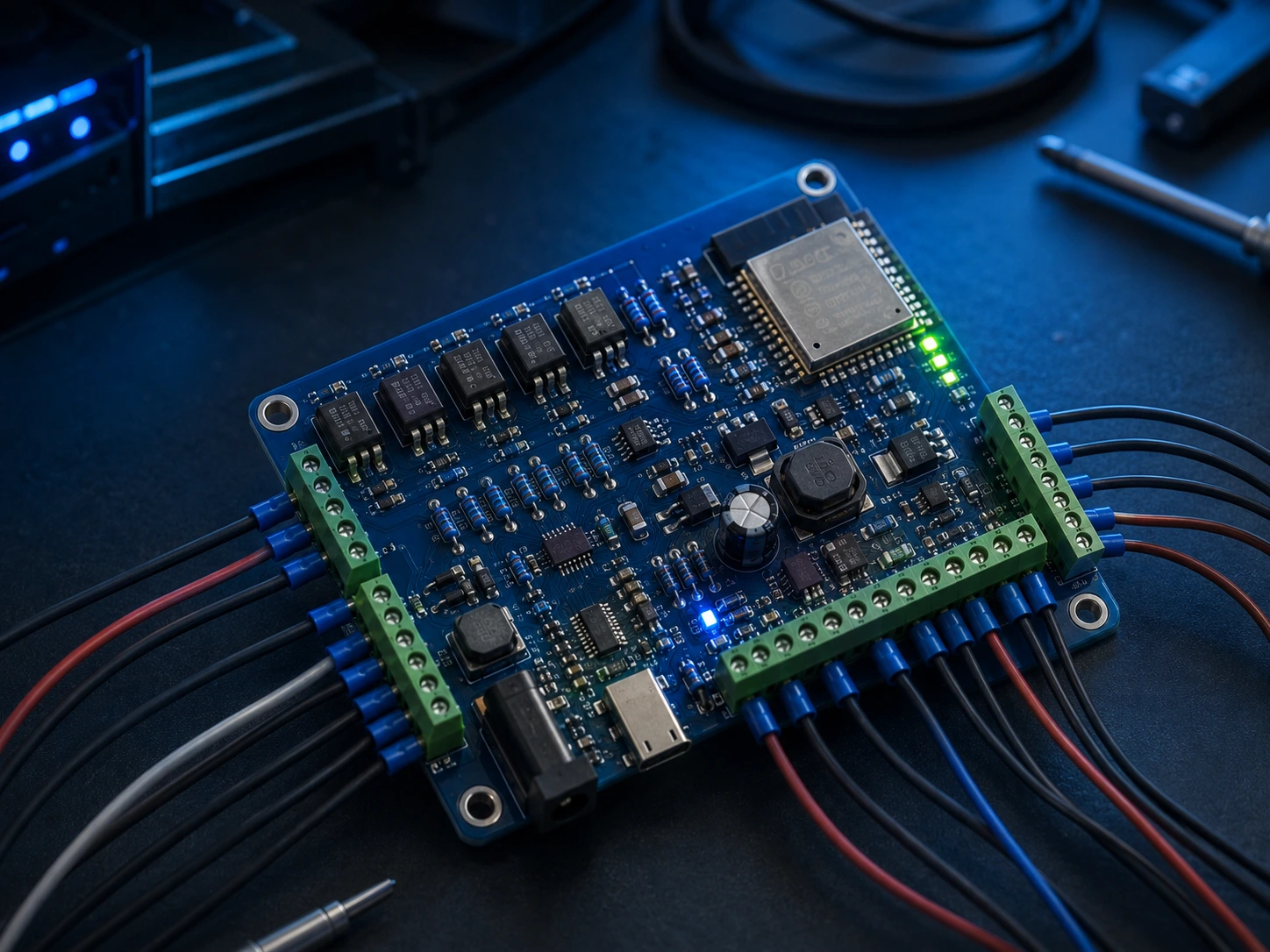 Placas de recolección industrial e IoT